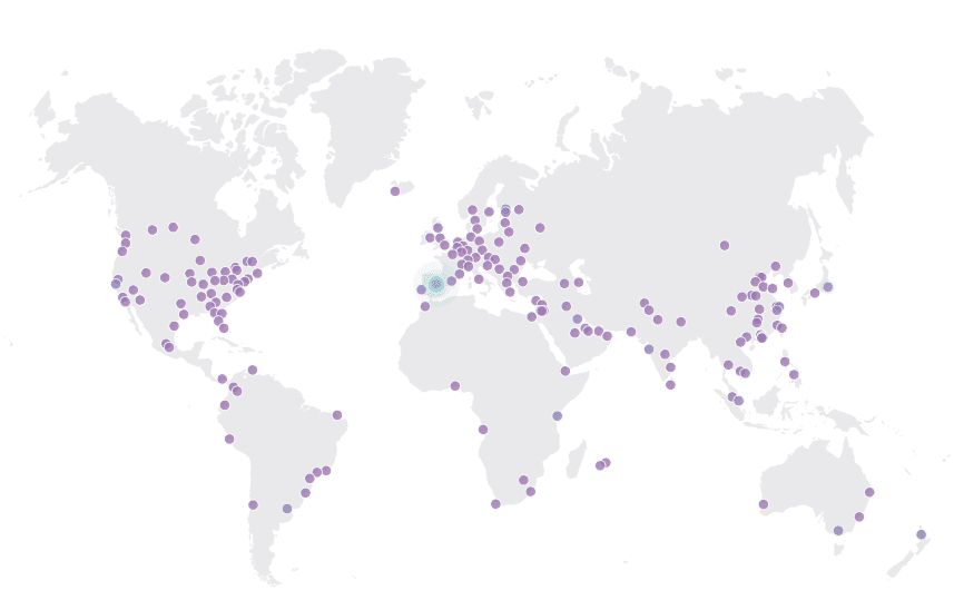 Cloudflare Network Map